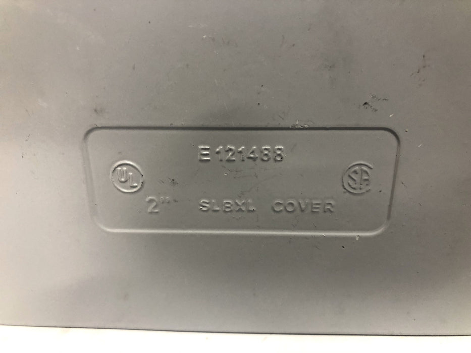 Unbranded 2 Inch SLBXL Non-Metallic Conduit Body E121488 NOS