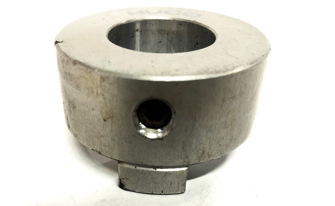 Huco 1.97 Inch OD 0.99 Inch ID Flex Disc Coupling Assembly 59985K44 USED