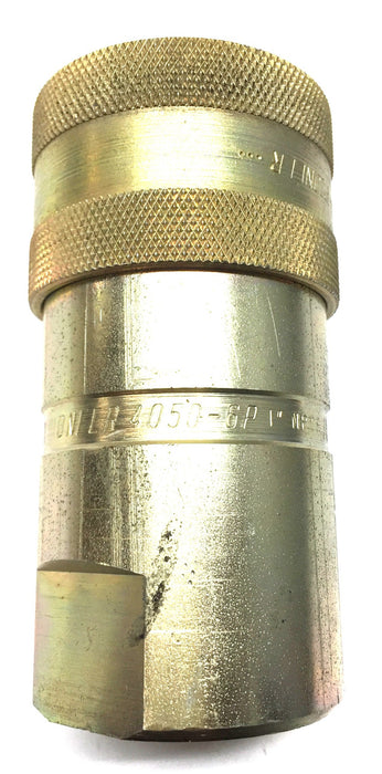 Pioneer Zinc Plated Quick Connect 1"NPTF Hydraulic Coupling 4050-6P NOS