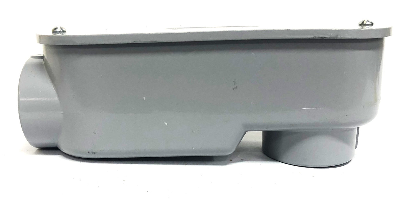 Unbranded 2 Inch SLBXL Non-Metallic Conduit Body E121488 NOS