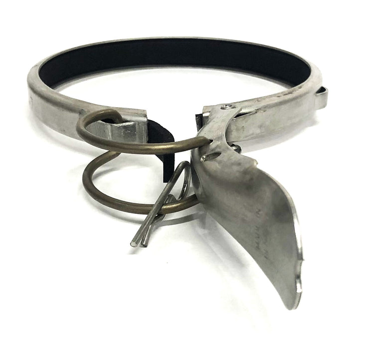 McMaster-Carr Type AISI 304 Stainless Steel Duct Clamp 4 Inch [Lot of 2] NOS