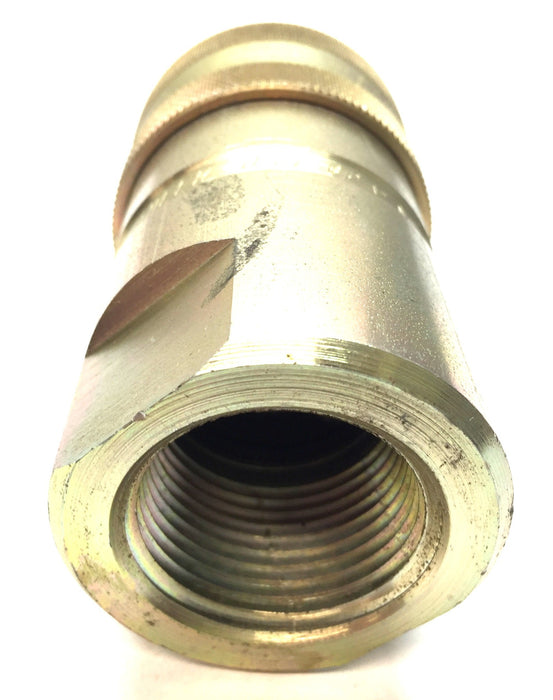 Pioneer Zinc Plated Quick Connect 1"NPTF Hydraulic Coupling 4050-6P NOS