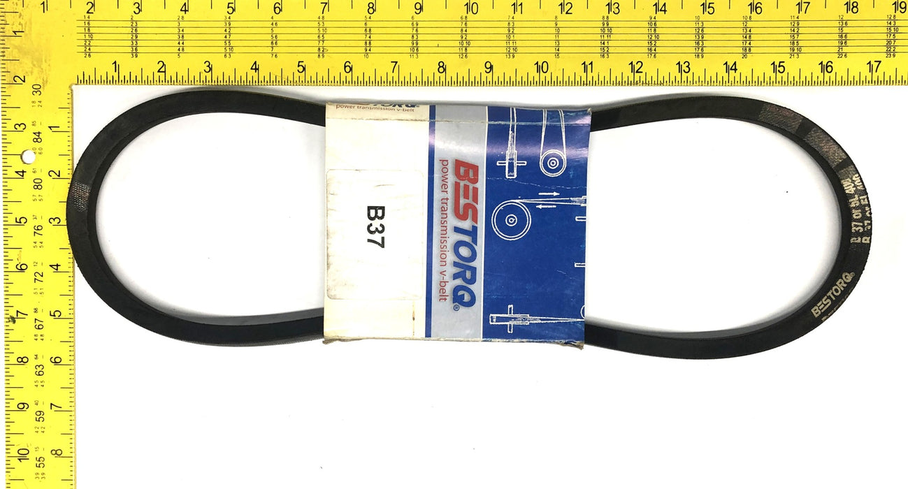 Bestorq Power Transmission V-Belt B37 or 5L400 [Lot of 2] NOS