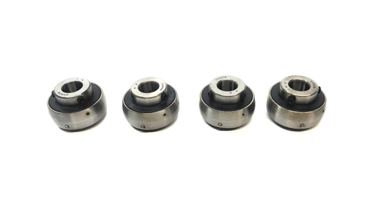 Asahi Insert Ball Bearing UC202 [Lot of 4] NOS