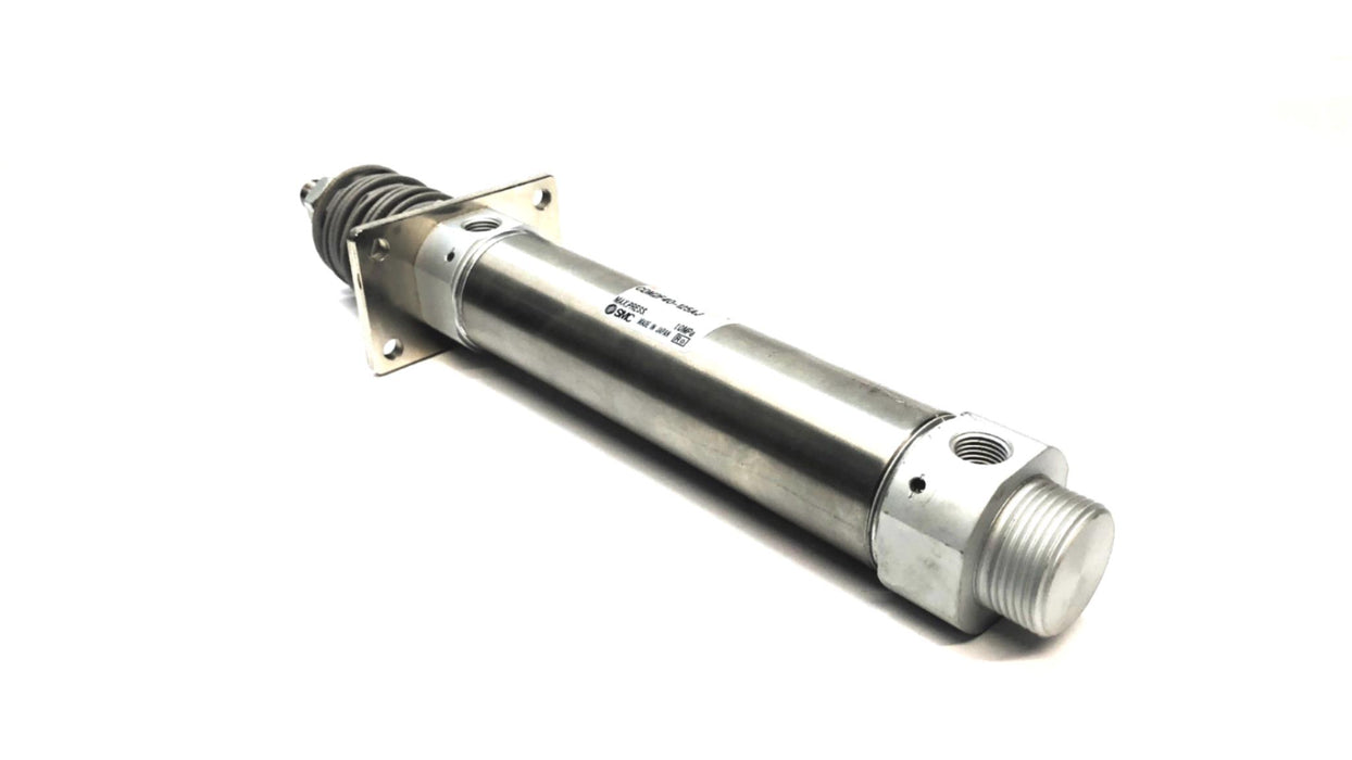 SMC Pneumatic Cylinder W/ Boot CDM2F40-125AJ USED