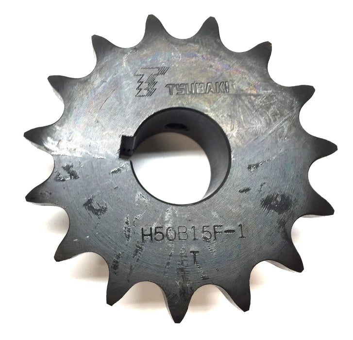 Tsubaki Roller Chain Sprocket H50B15F-1 [Lot of 2] NOS