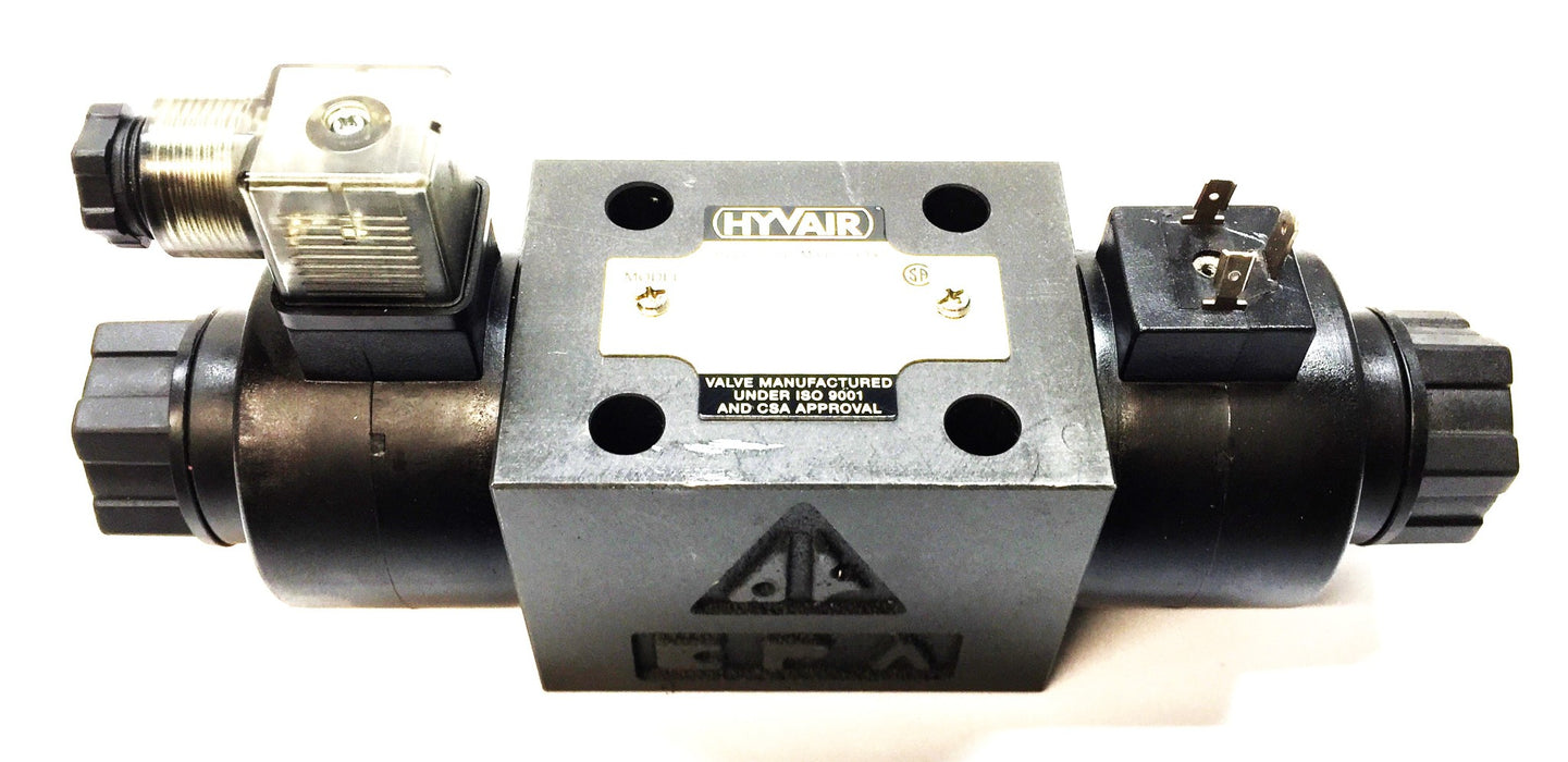 Hyvair Double Hydraulic Valve D05SD-2C-115A-35 NOS