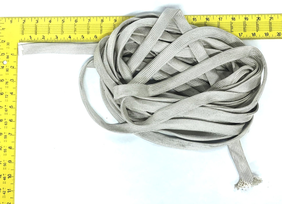 Davlyn 35 Foot 1/2 Inch Expandable Braided Fiberglass Sleeve F-E21340-06-M4 NOS