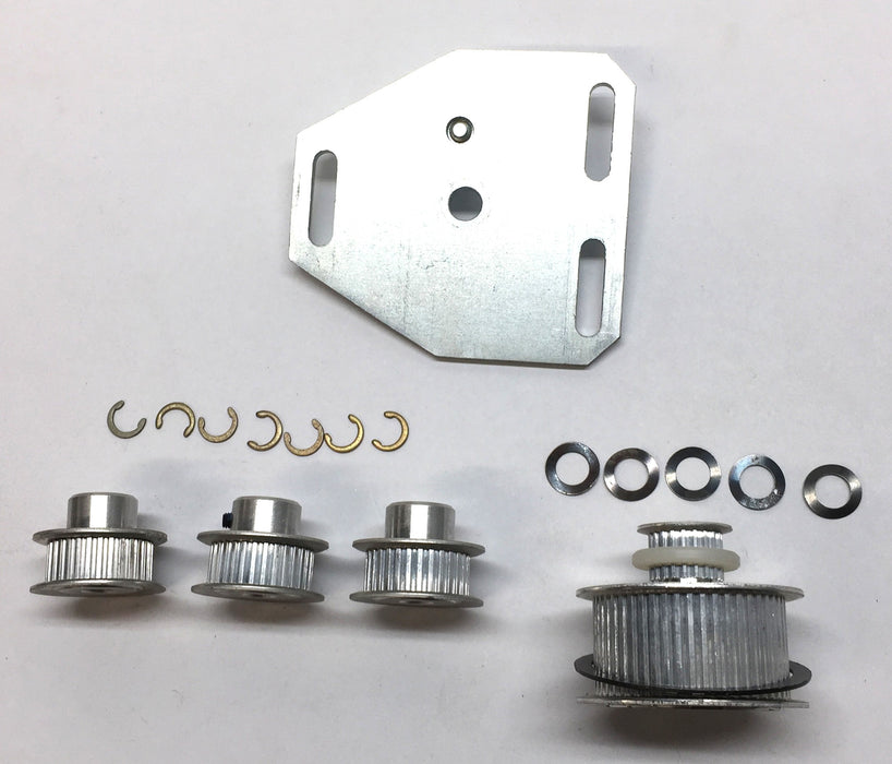 Zebra Pulley Roller Maintenance Kit 49159M (Incomplete) NOS