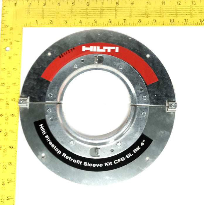 Hilti CFS-SL RK 4 Inch Firestop Retrofit Sleeve Kit 0517722A [Lot of 4] NOS