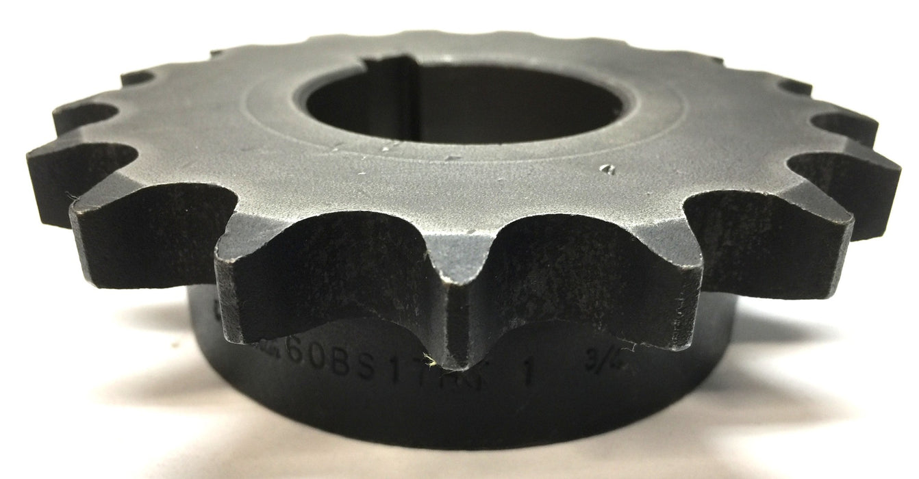 Martin Roller Chain Sprocket 60BS17 1-3/4 Bore 3/4" Pitch with Box NOS