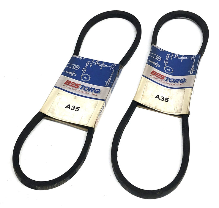 Bestorq Power Transmission V-Belt A35 or 4L370 [Lot of 2] NOS