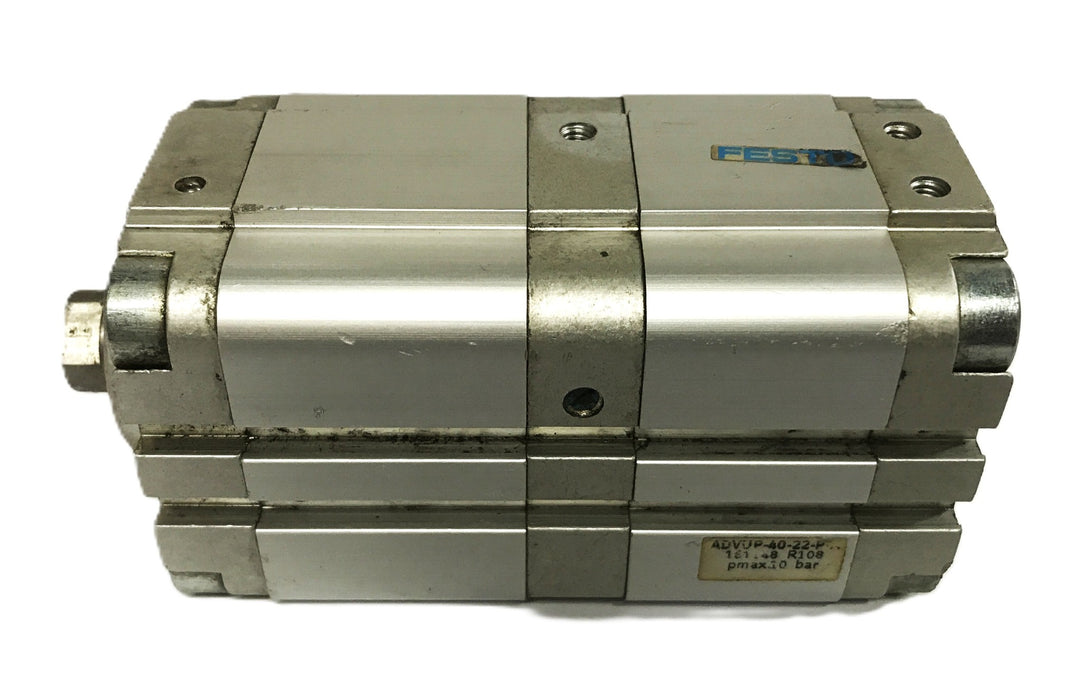 Festo Pneumatic Cylinder ADVUP-40-22-P 161148-R108 USED