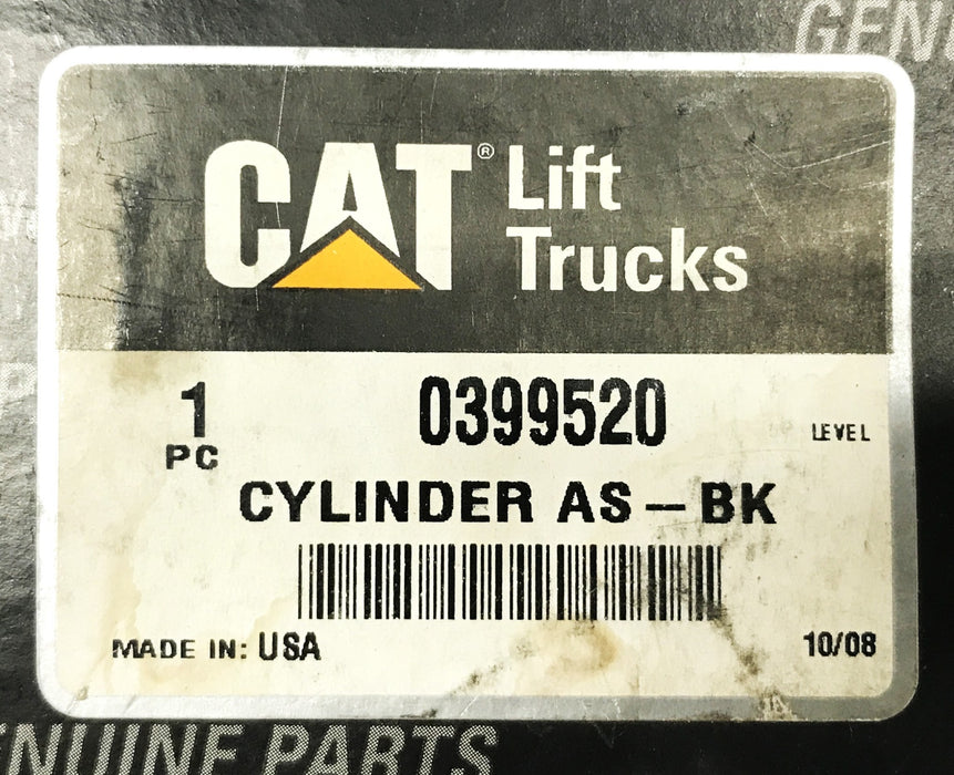 Caterpillar Master Brake Cylinder 0399520 NOS