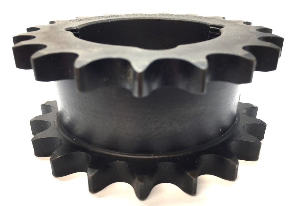 Martin Sabertooth Double-Single Roller Chain Sprocket DS40ATB19H 1/2" Pitch NOS