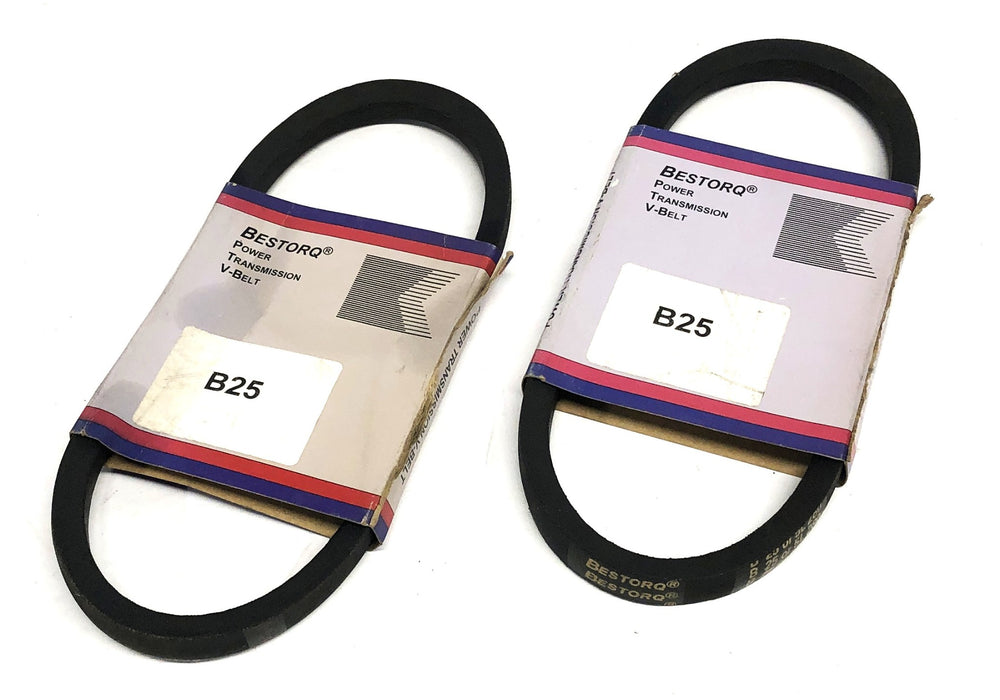 Bestorq Power Transmission V-Belt B25 or 5L280 [Lot of 2] NOS