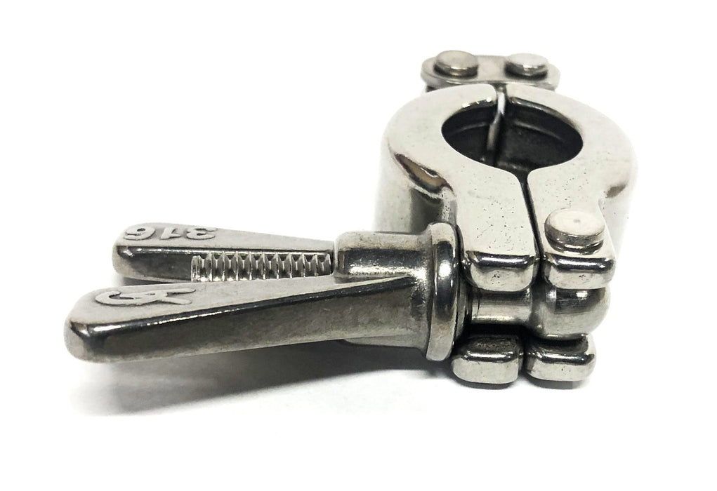 McMaster-Carr CA 316 Stainless Steel Clamp For 1/2&3/4IN OD PN50 [Lot of 2] NOS