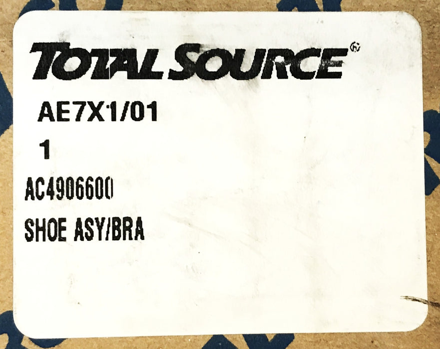 Total Source (Allis-Chambers) Brake Shoe Assembly AC4906600 NOS