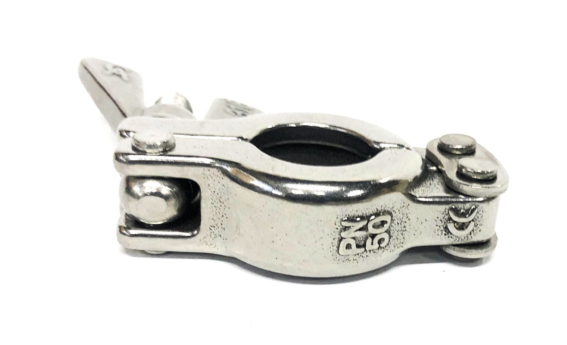 McMaster-Carr CA 316 Stainless Steel Clamp For 1/2&3/4IN OD PN50 [Lot of 2] NOS