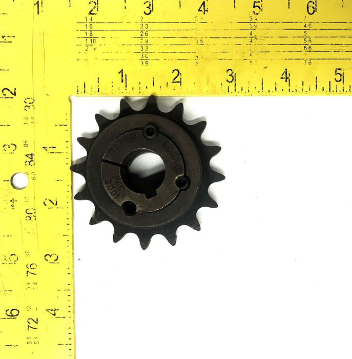 Martin Sprocket With 3/4 Taper Lock Bushing 1008 40BTB16 NOS