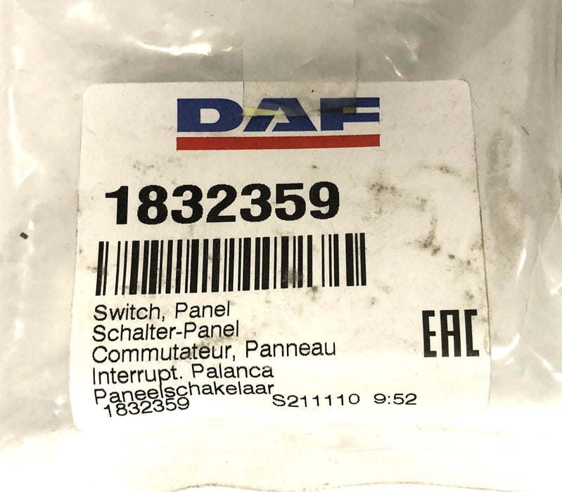 DAF Panel Switch 1832359 NOS