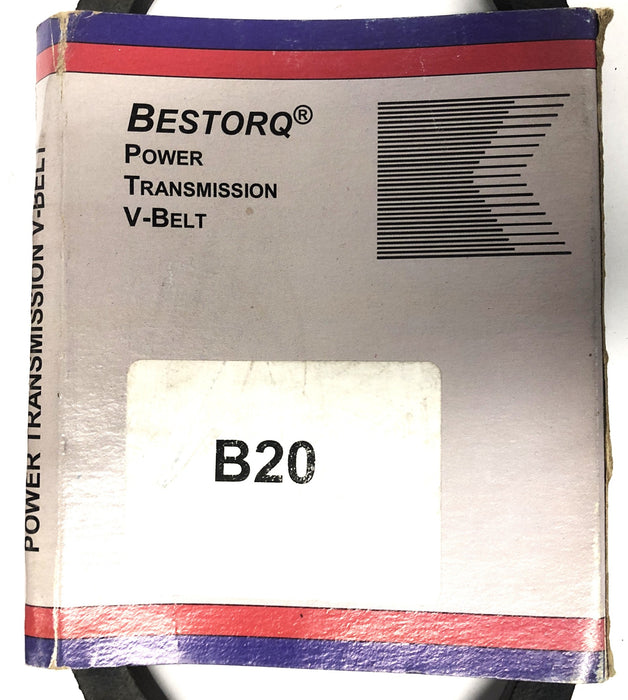 Bestorq Power Transmission V-Belt B20 or 5L230 [Lot of 2] NOS