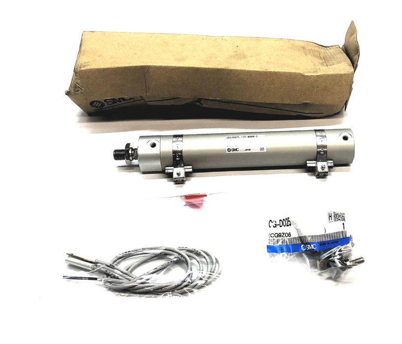 SMC Round Body Pneumatic Cylinder CDG3DN25-125-M9BW-C NOS