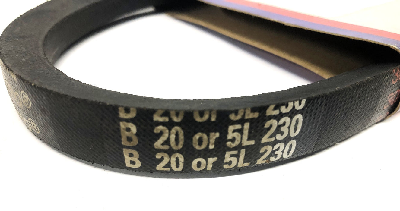 Bestorq Power Transmission V-Belt B20 or 5L230 [Lot of 2] NOS