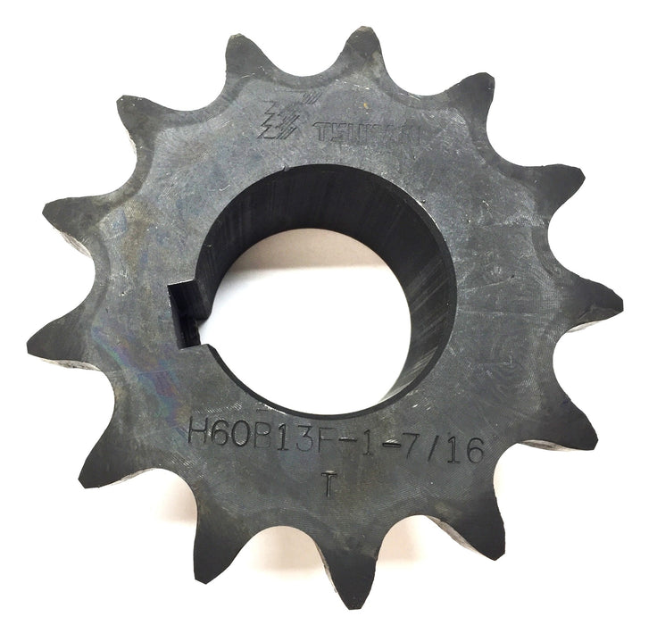 Tsubaki Roller Chain Sprocket H60B13F-1-7/16 NOS
