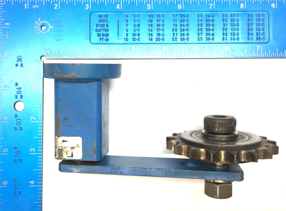 Lovejoy Rosta Miki Pulley SE18 w/Martin Roller Chain Sprocket (40BB17) HD USED