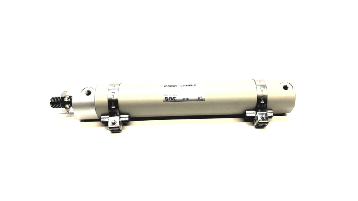 SMC Round Body Pneumatic Cylinder CDG3DN25-125-M9BW-C NOS