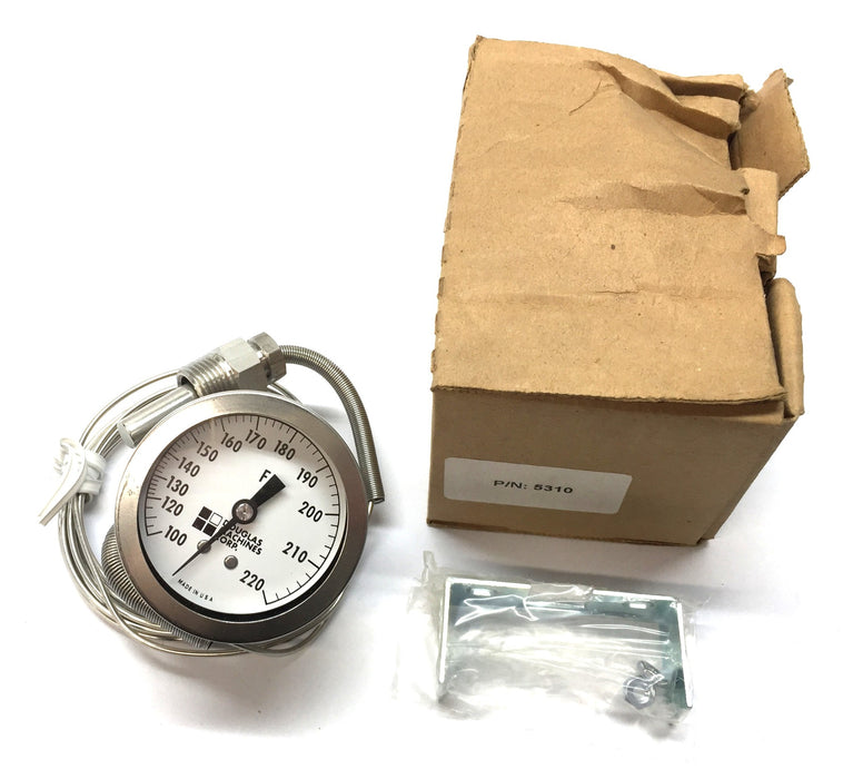 Douglas Machines 2-1/2" Temperature Gauge 5310 NOS