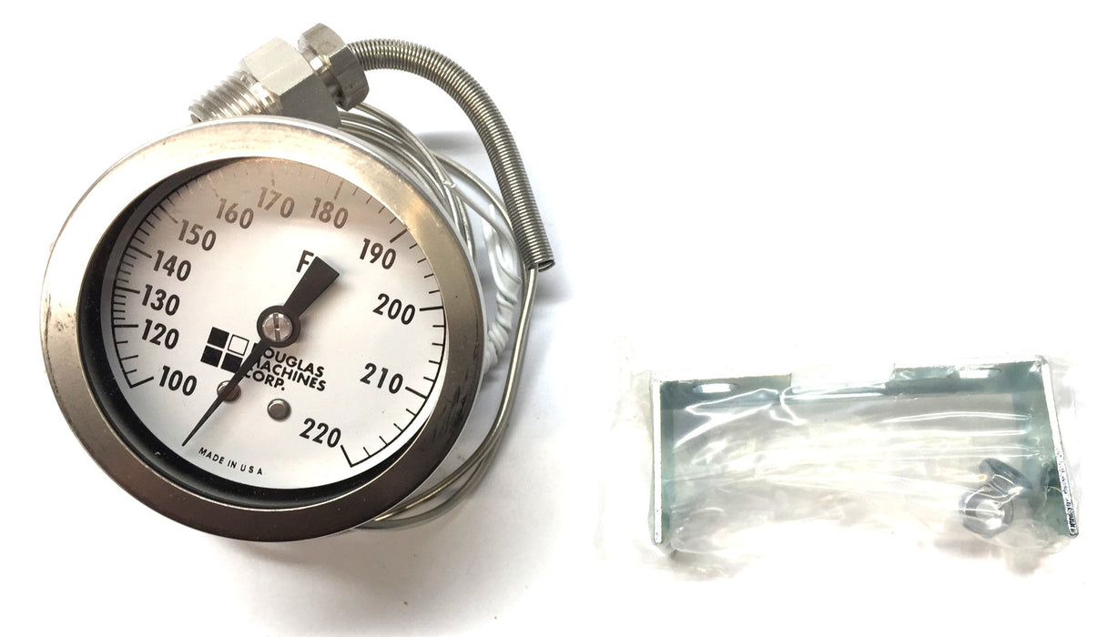 Douglas Machines 2-1/2" Temperature Gauge 5310 NOS