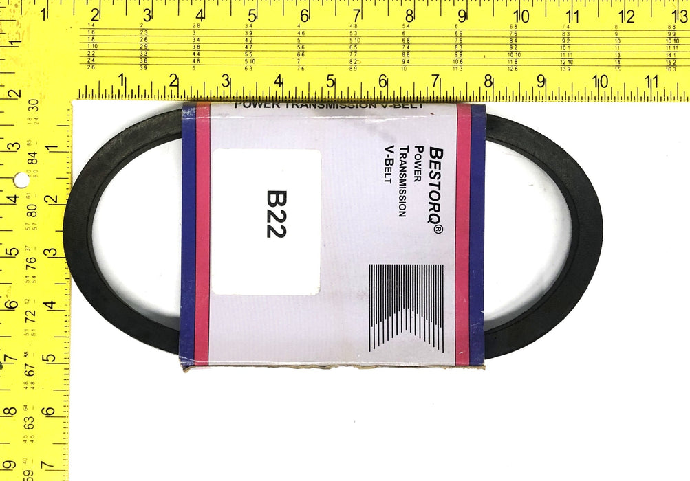 Bestorq Power Transmission V-Belt B22 or 5L250 [Lot of 2] NOS