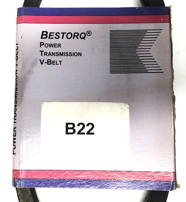 Bestorq Power Transmission V-Belt B22 or 5L250 [Lot of 2] NOS