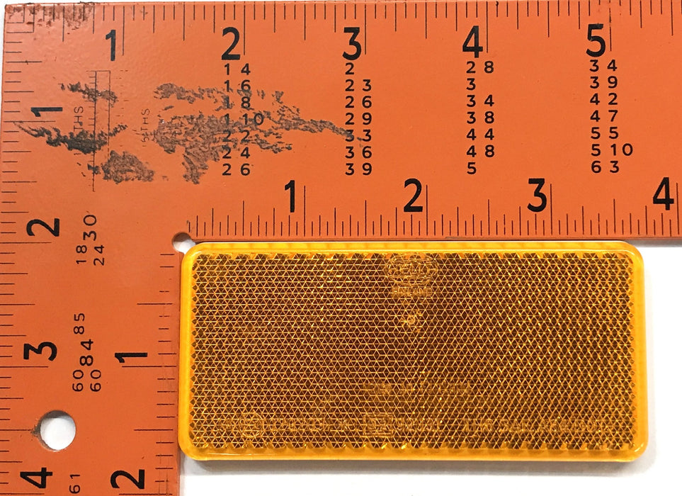 Hella Orange Reflector 0292031 [Lot Of 6] NOS