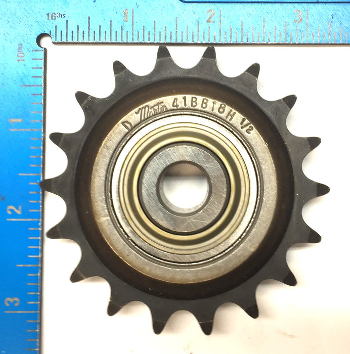Martin Roller Chain Sprocket 41BB18H 1/2 [Lot of 3] NOS