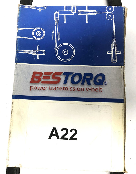 Bestorq Power Transmission V-Belt A22 or 4L240 [Lot of 2] NOS