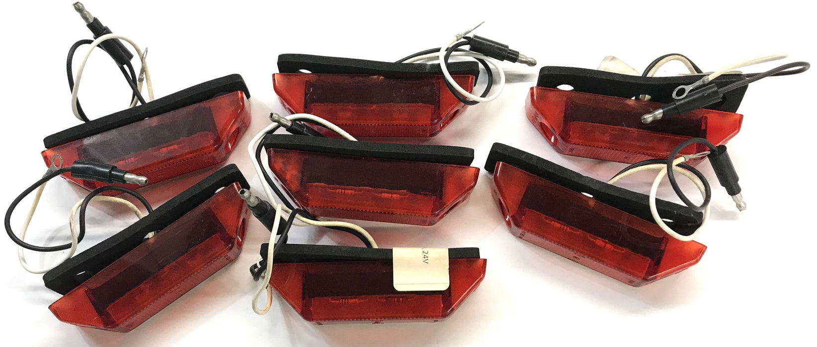 Dialight Red Led Marker Lamp 15003RB [Lot of 7] NOS