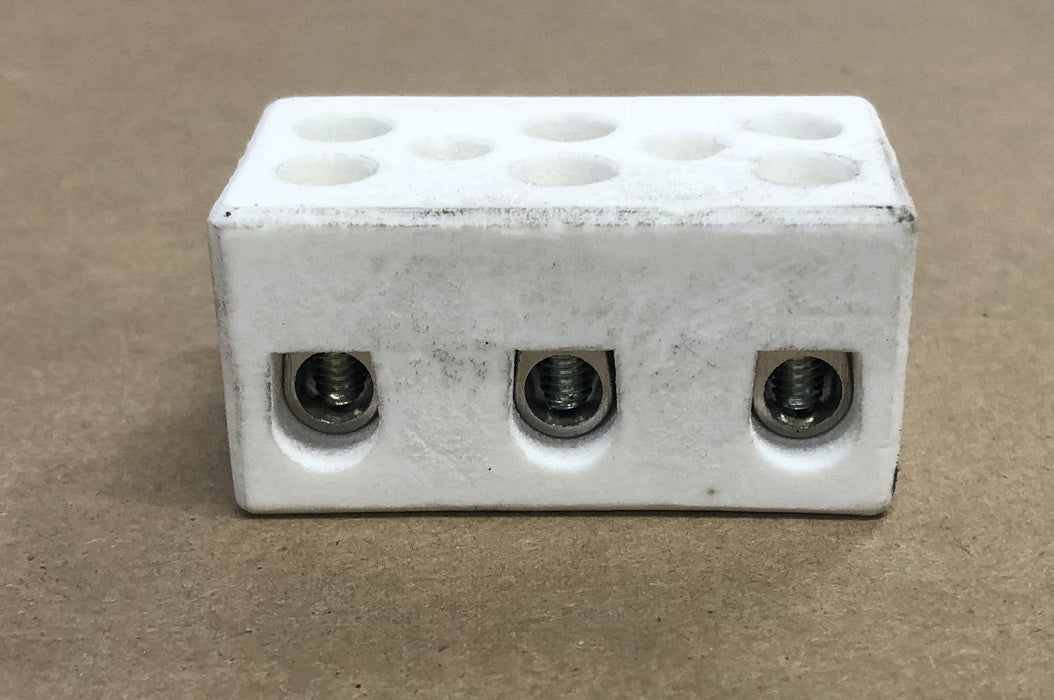 Altech Corp 3 Pole 65A 300V 18-6AWG Ceramic Euroblock CB16/3H [Lot of 25] NOS