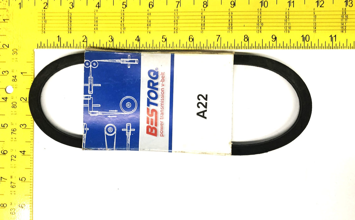 Bestorq Power Transmission V-Belt A22 or 4L240 [Lot of 2] NOS