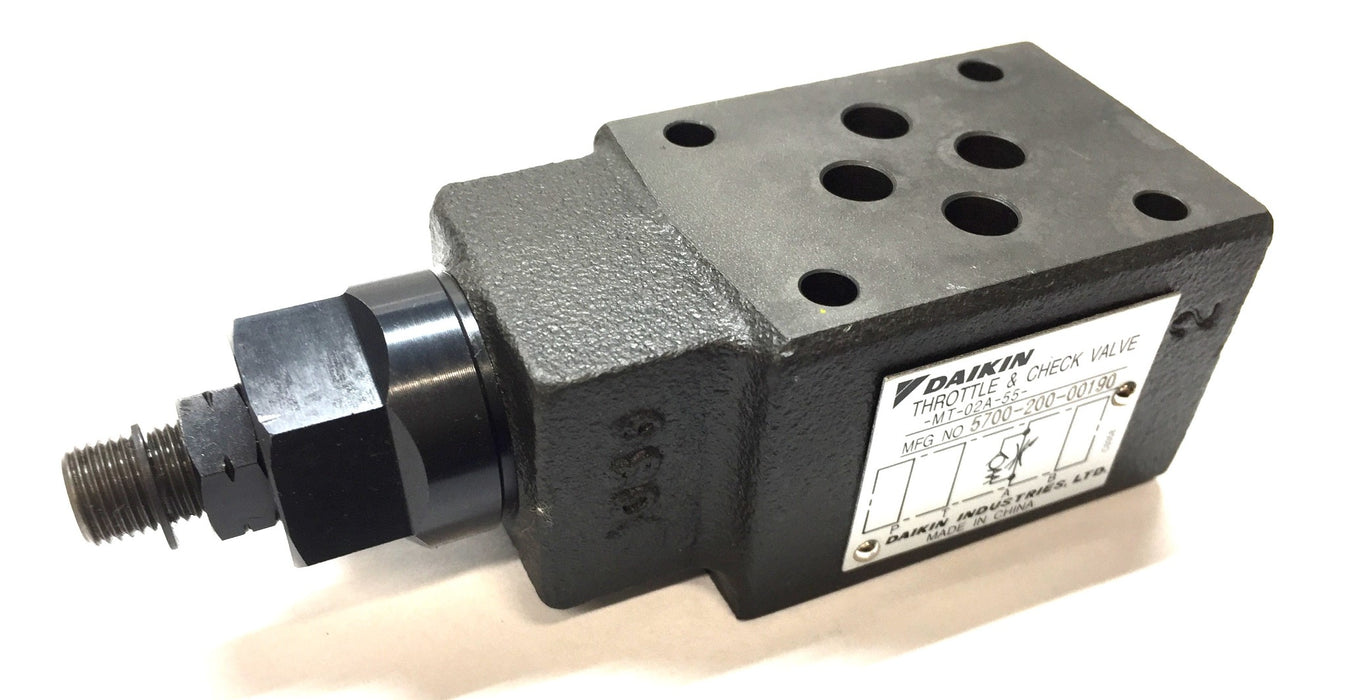 Daikin Throttle and Check Valve MT-02A-55 NOS