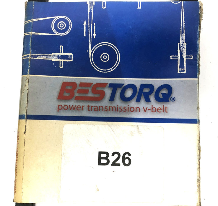 Bestorq Power Transmission V-Belt B26 or 5L290 [Lot of 2] NOS