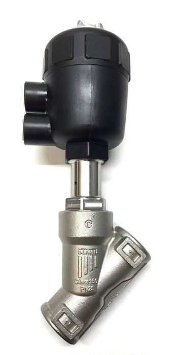 Burkert High-Flow Rate Pneumatically Operated Valve 00507368 NOS