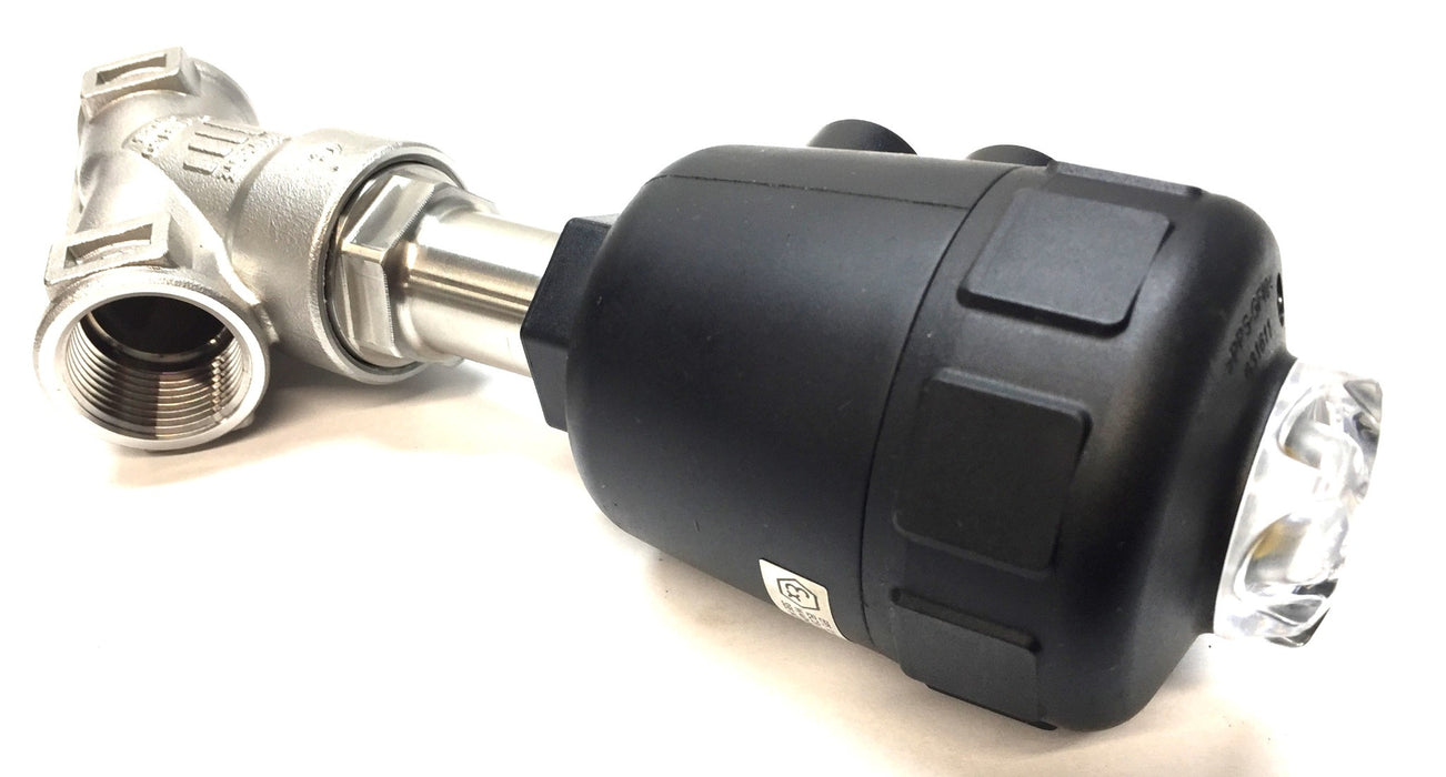 Burkert High-Flow Rate Pneumatically Operated Valve 00507368 NOS