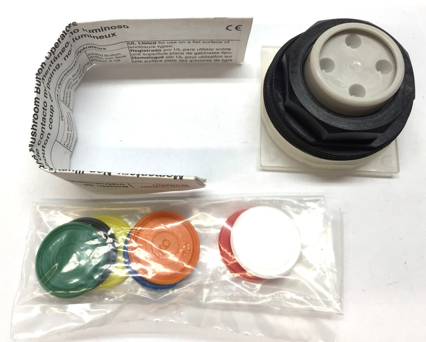 Square D Push Button 9001SKR3U SER.K (51360) NOS