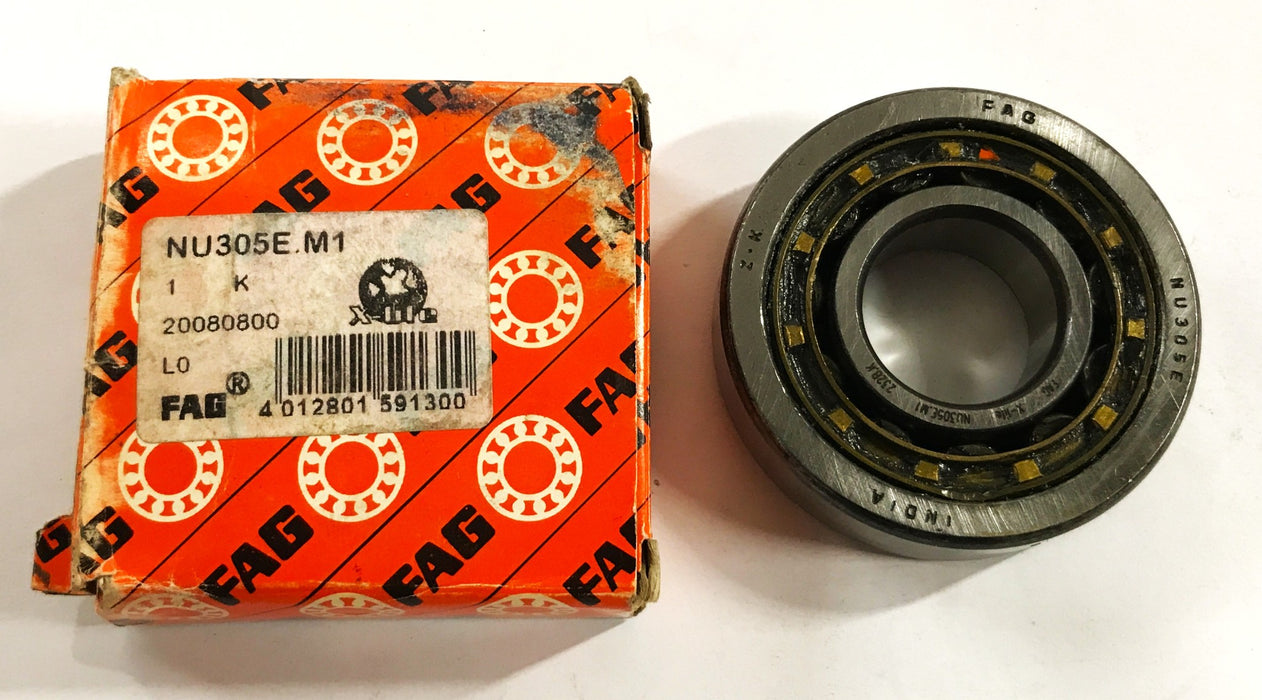 FAG Cylindrical Roller Bearing with Inner Ring NU305E.M1 NOS