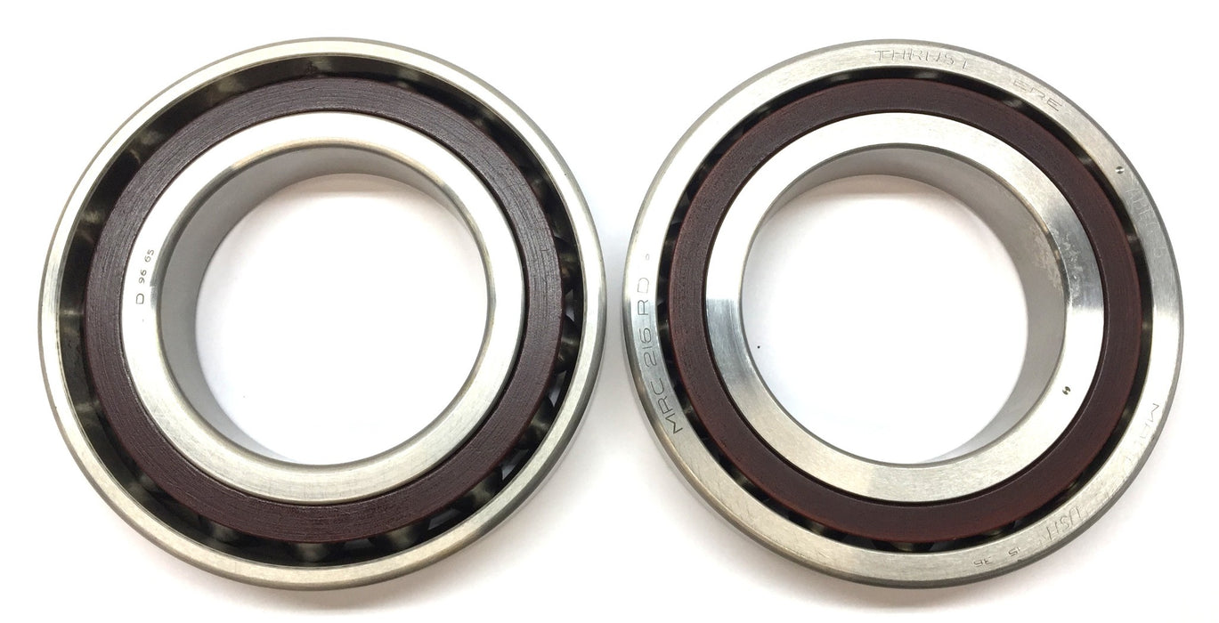 MRC ABEC-5 Single-Row Angular Contact Bearing Set (2pcs) 216RDT NOS
