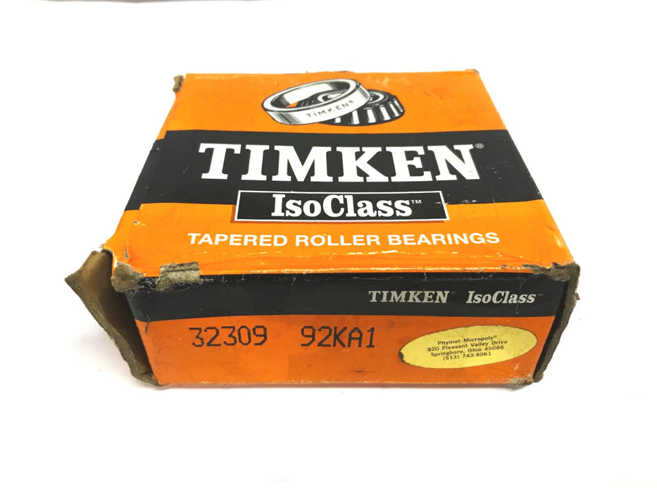Timken Tapered Roller Bearing Cone and Cup 32309 NOS