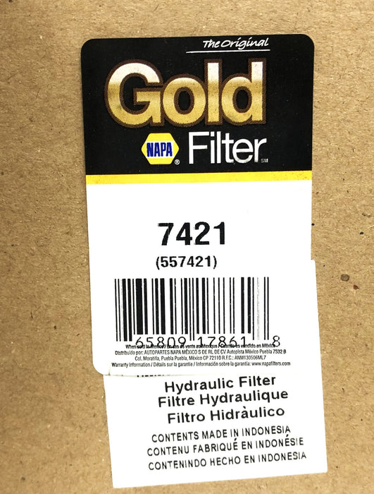 NAPA Gold Hydraulic Filter 7421 (557421) NOS